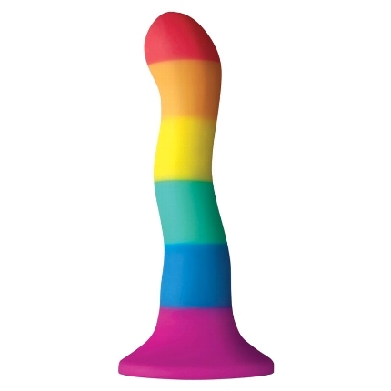 pride - dildo wave bandera lgbt 17 cm