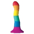 pride - dildo wave bandera lgbt 17 cm