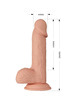 Baile - beautiful encounter catoblepas dildo realistico flexible 20.6 cm natural
