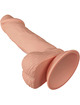 baile - beautiful encounter zebulon dildo realistico flexible 19.4 cm natural