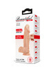 baile - beautiful encounter zebulon dildo realistico flexible 19.4 cm natural