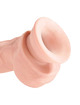 king cock - dildo triple densidad 18.4 cm