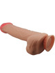 pretty love - sliding skin series dildo realÍstico con ventosa piel deslizante 26 cm