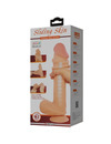 Dildo Realístico Pretty Love Sliding com Ventosa Bege 26 cm,D-238757