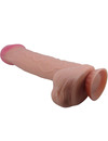 Dildo Realístico Pretty Love Sliding com Ventosa Caramelo 26 cm,D-238758