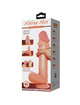 pretty love - sliding skin series dildo realÍstico con ventosa piel deslizante moreno 26 cm