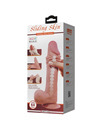 Dildo Realístico Pretty Love Sliding com Ventosa Caramelo 24 cm,D-238760