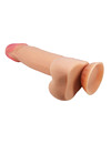 pretty love - sliding skin series realistic dildo with sliding skin suction cup 21.8 cm D-238761