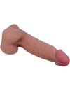 Dildo Realístico Pretty Love Sliding com Ventosa Caramelo 20,6 cm,D-238764