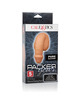 california exotics - packing penis pene de silicona 12.75cm caramelo