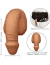 california exotics - silicone packing penis 12.75 cm caramel D-223927