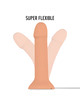 Dildo Mythology Flipper com Ejaculação Bege,D-232488
