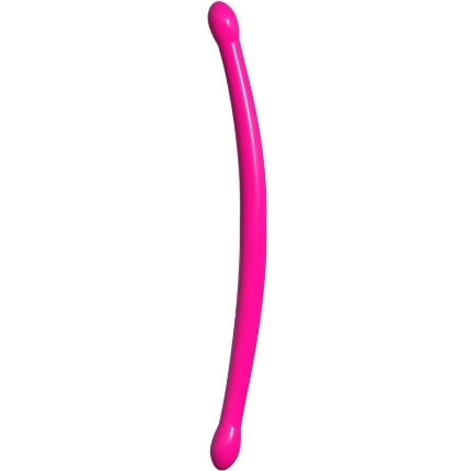 classix - dildo doble flexible 43.7 cm rosa
