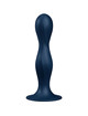 satisfyer - double ball-r silicone dildo garnet D-237594