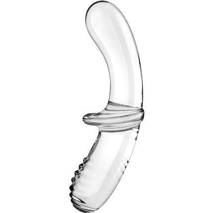 Dildo de Vidro Satisfyer Transparente,D-237598