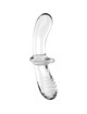 satisfyer - double crystal dildo transparente