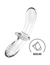 Dildo de Vidro Satisfyer Transparente,D-237598