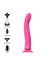 intense - michelangelo pink silicone vibrator dildo D-234764