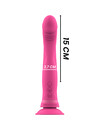 intense - michelangelo pink silicone vibrator dildo D-234764