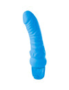 classix - vibrating dildo mr. right multi-speed 15.5 cm blue D-236588