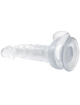 Dildo Realístico Baile com Ventosa Transparente 16.7 cm,D-226641