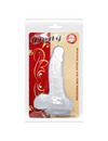 Dildo Realístico Baile com Ventosa Transparente 16.7 cm,D-226641