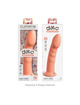 Dildo Dillio Super Eight Laranja 20,3 cm,D-233102