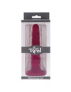 get real - ribbed dong 12 cm red D-234619
