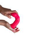 adrien lastic - hitsens vibe 2 silicone dildo pink D-237054