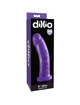 Dillio - dildo con ventosa 20.32 cm lila
