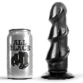 all black - dildo 17 cm