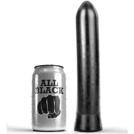 Dildo All Black Bullet Preto 22 cm,D-216233
