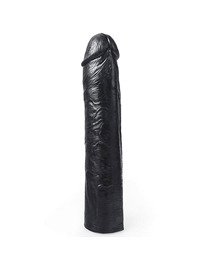 hung system - dildo realista color negro benny 25,5 cm