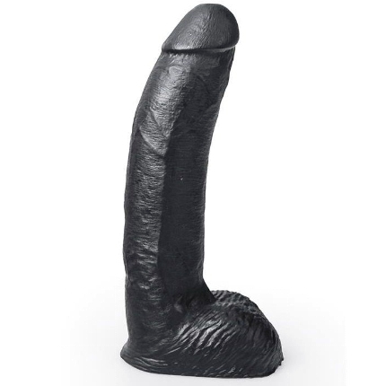 hung system - dildo realista color negro george 22 cm