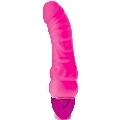 classix - vibrating dildo mr. right multi-speed 15.5 cm pink