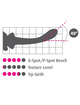 Dildo de Vidro Icicles 89 Roxo,D-230579