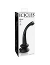 icicles - n. 87 glass dildo with suction cup D-230582