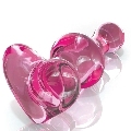 icicles - n. 75 glass dildo