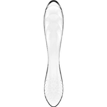 Dildo de Vidro Satisfyer Cristal Transparente,D-237596