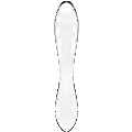 Dildo de Vidro Satisfyer Cristal Transparente