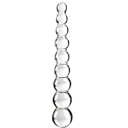 Dildo de Vidro Icicles Transparente 2,PD2902-00