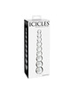 icicles - n. 2 masajeador de vidrio