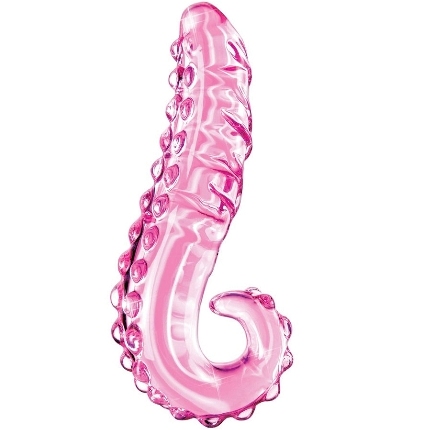 Dildo de Vidro Icicles Rosa 24,PD2924-00