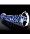 Dildo de Vidro Icicles Azul 29,PD2929-00