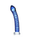 Dildo de Vidro Icicles Azul 29,PD2929-00