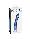 Dildo de Vidro Icicles Azul 29,PD2929-00