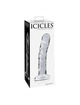 Dildo de Vidro Icicles Transparente 62,PD2962-00