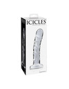 Dildo de Vidro Icicles Transparente 62,PD2962-00