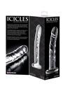 Dildo de Vidro Icicles Transparente 62,PD2962-00