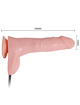Dildo Realístico Baile Jen Insuflável com Ventosa Bege 15 cm,D-218841